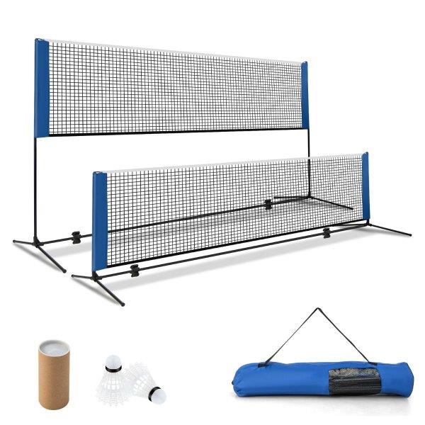 Badmintono tinklas su stovu 310 cm.
